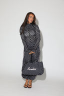 Reinders Tote Bag Polkadot black/pink