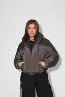 Ariana Coat Dark Brown