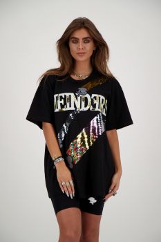 T-SHIRT REINDERS SEQUINS OVERSIZED | Reinders by Julie \u0026 Marie