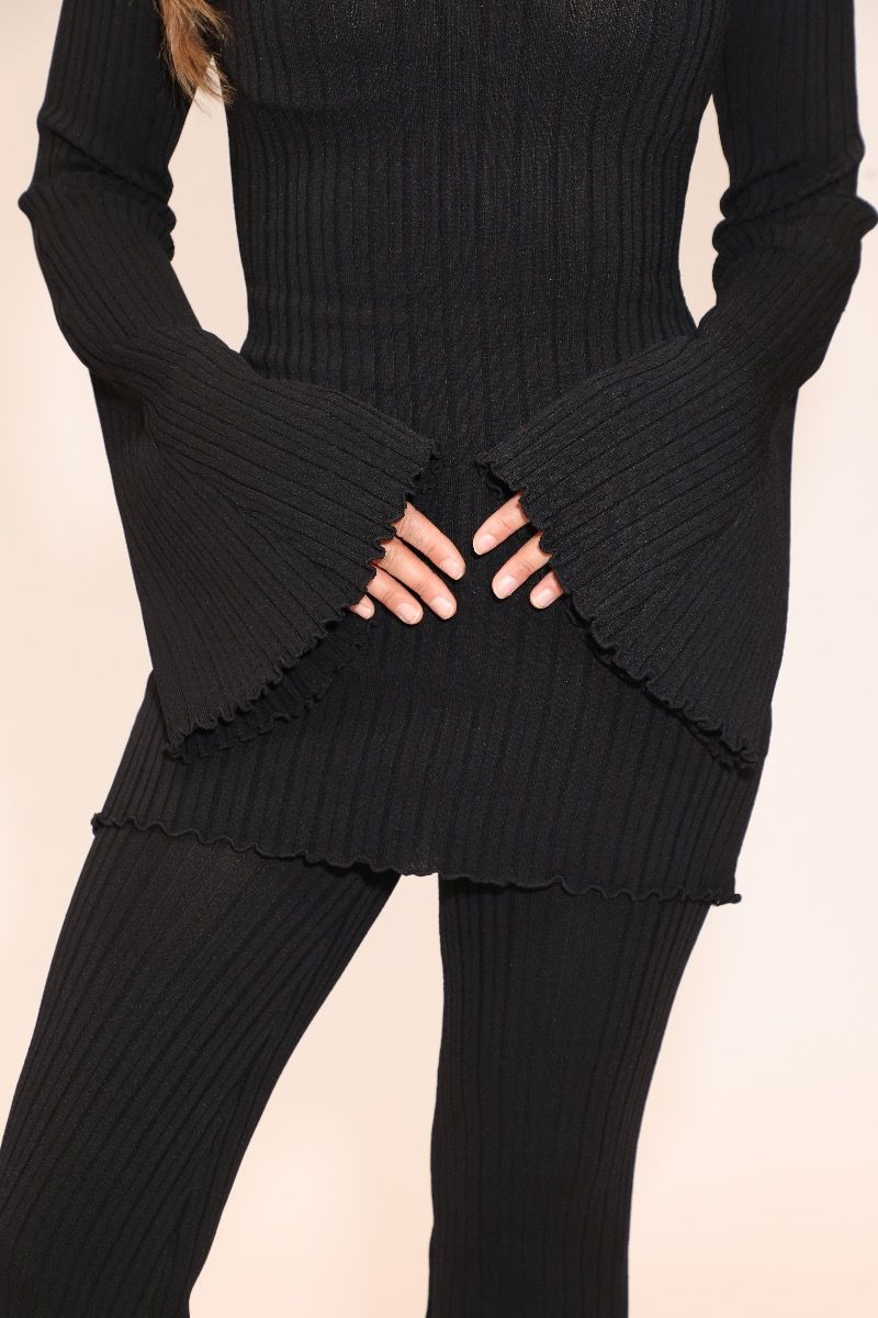 ELLA PANTS FLAIR RUFFLES