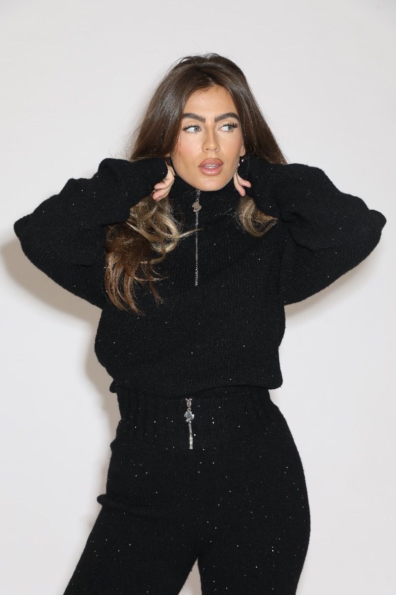 PIA PULLY SWEATER SEQUINS