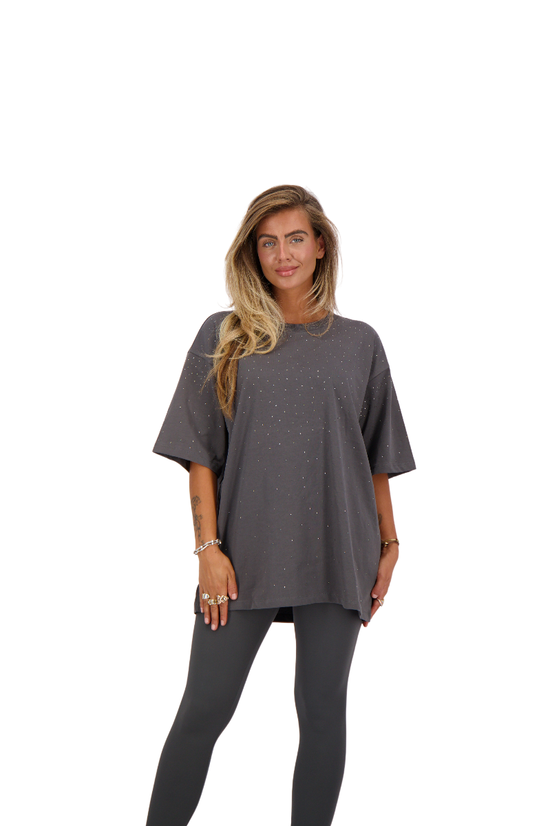 T SHIRT DIAMONDS ALL OVER