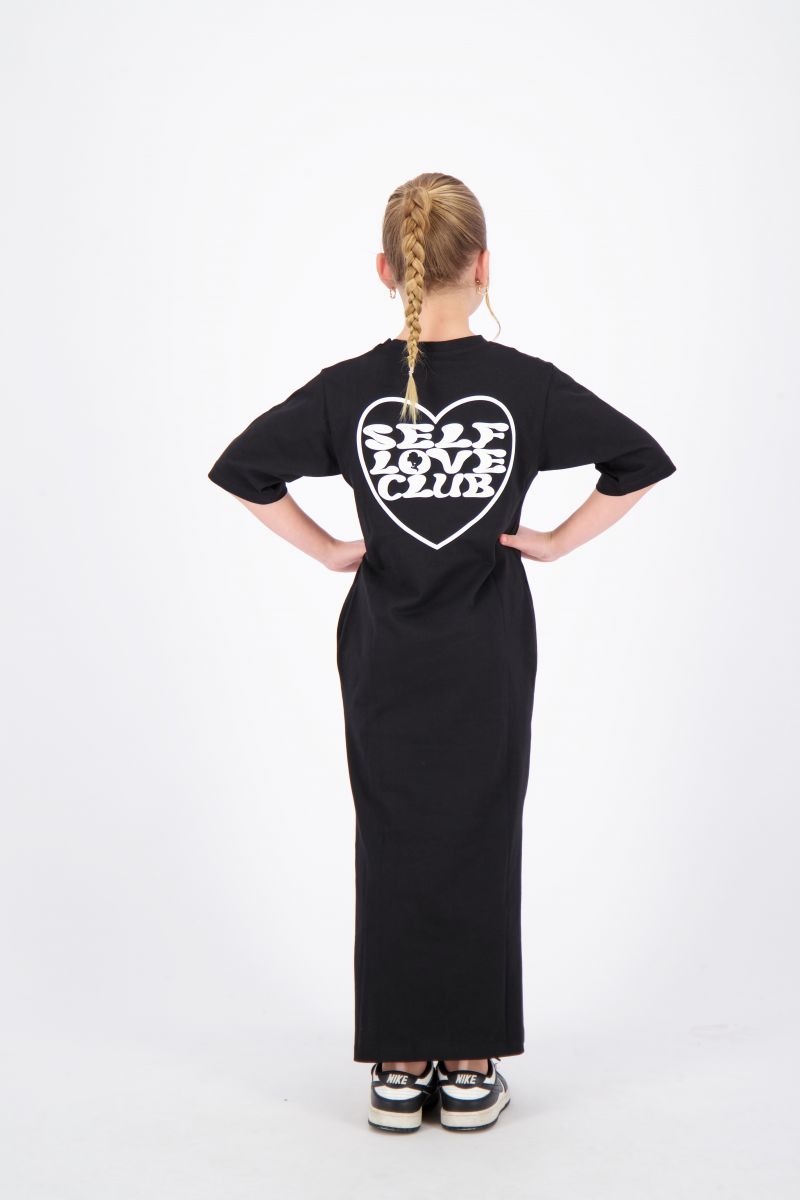T-SHIRT LONG DRESS SELFLOVECLUB