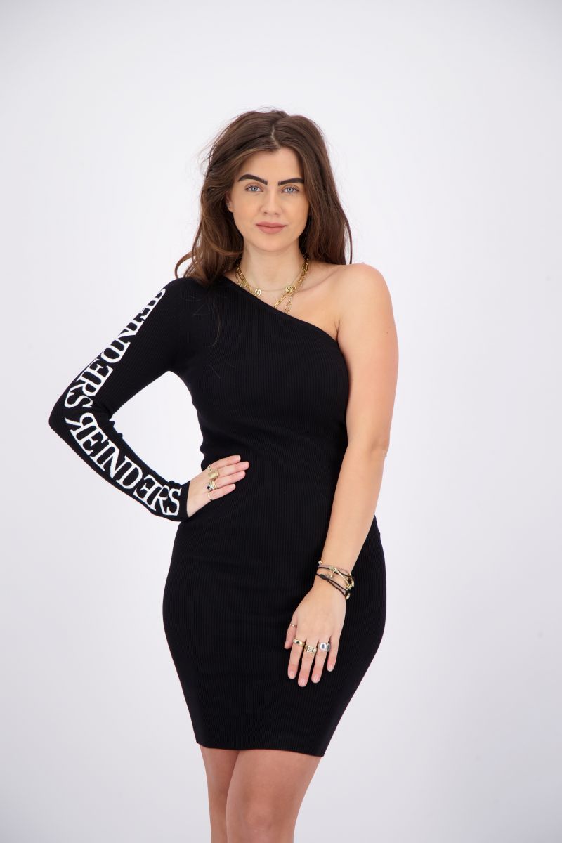 LAILA ONE SHOULDER DRESS