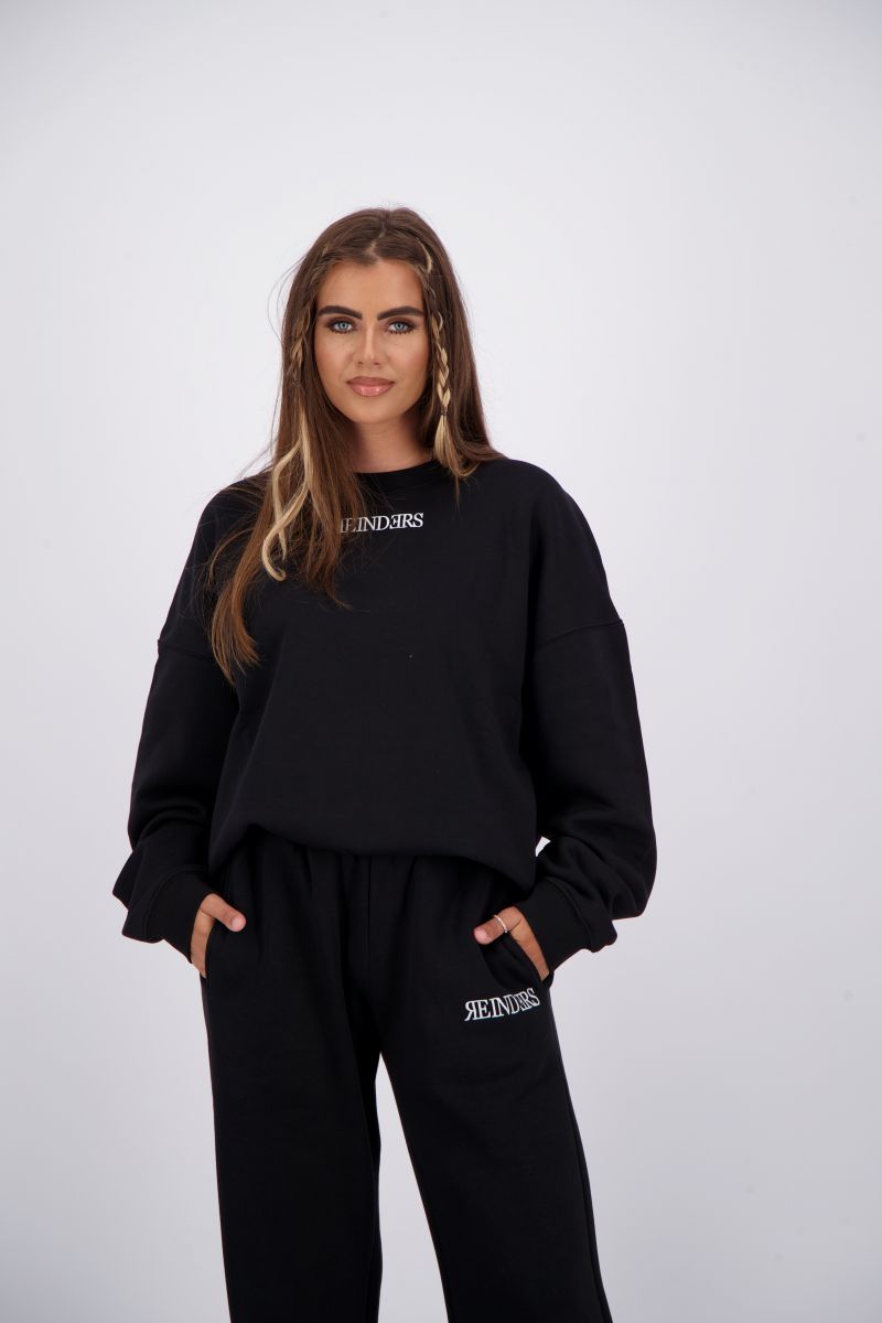SWEATER REINDERS WORDING ONE SIZE