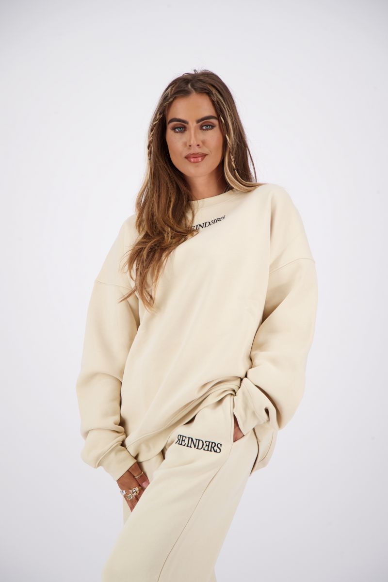 SWEATER REINDERS WORDING ONE SIZE