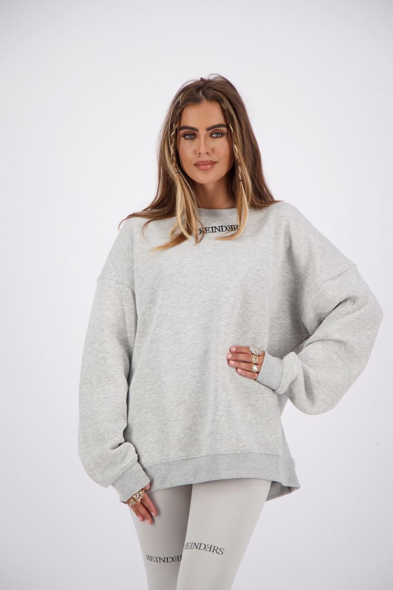 SWEATER REINDERS WORDING ONE SIZE