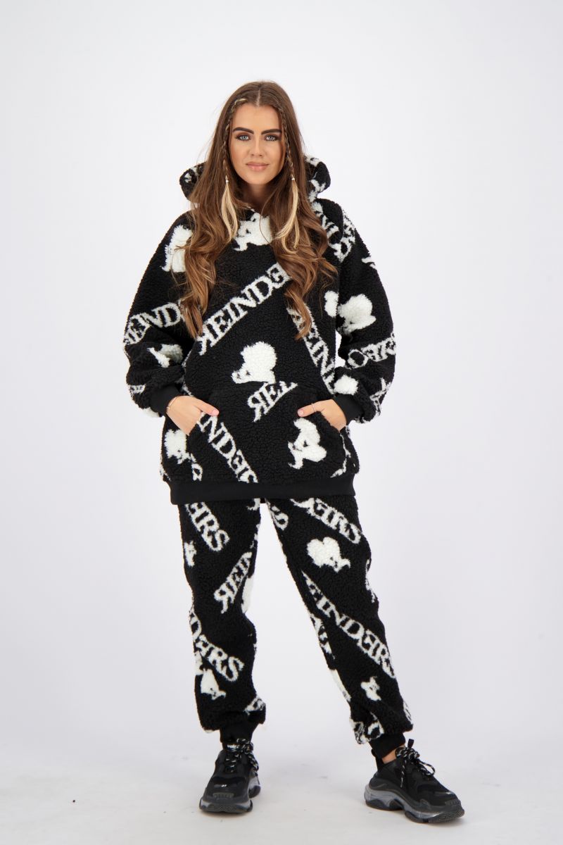 TEDDY PANTS WITH ALL OVER PRINT