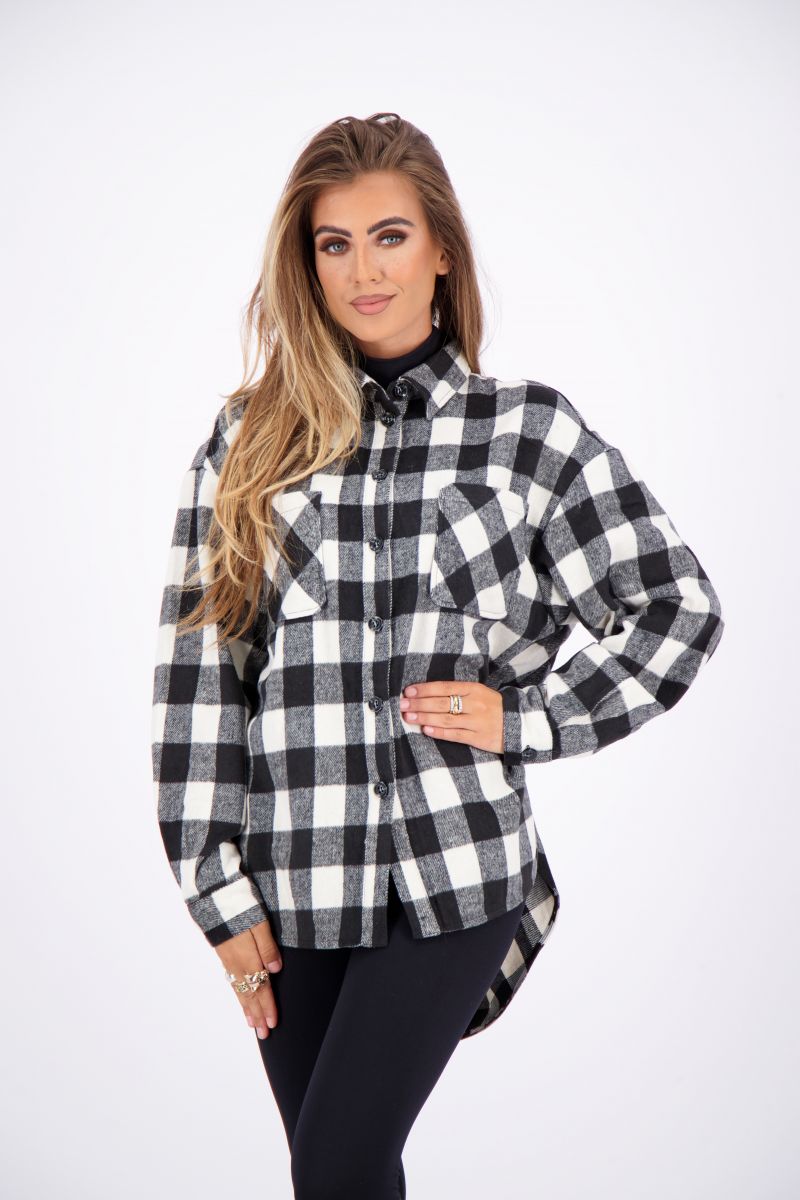 TARTAN BLOUSE