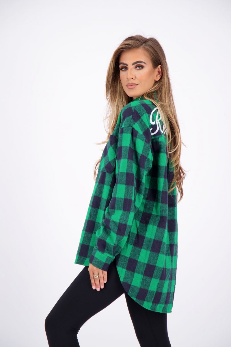 TARTAN BLOUSE