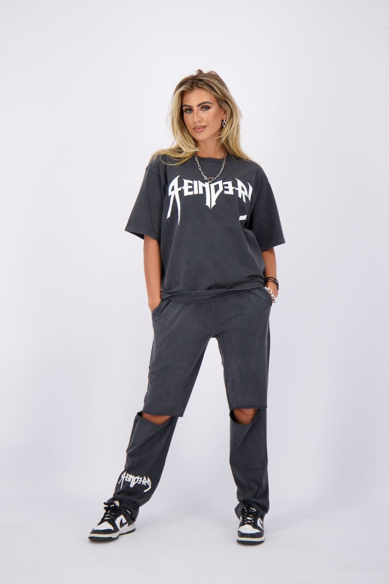 PANTS RIPPED VINTAGE WASH