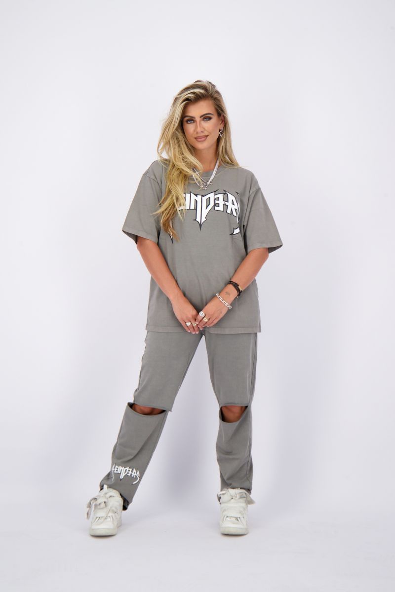 PANTS RIPPED VINTAGE WASH