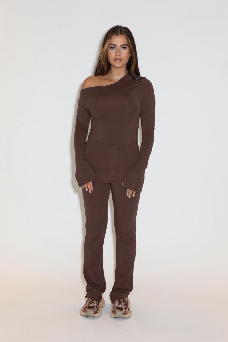 Soft off shoulder top