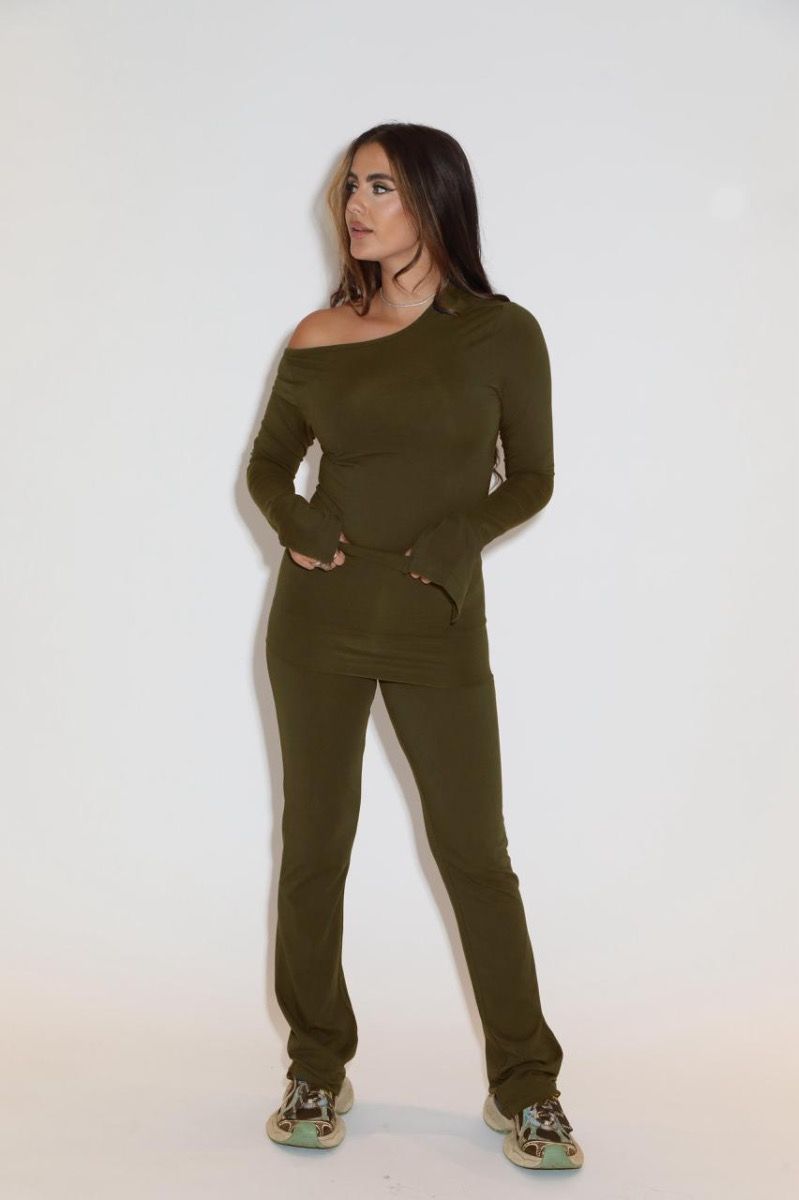 Soft off shoulder top