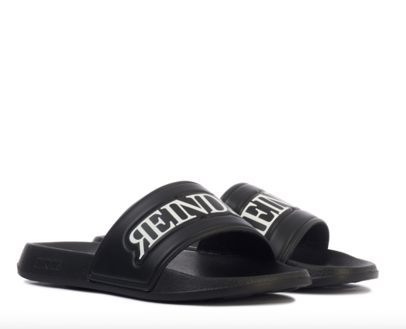 zwarte reinders slippers