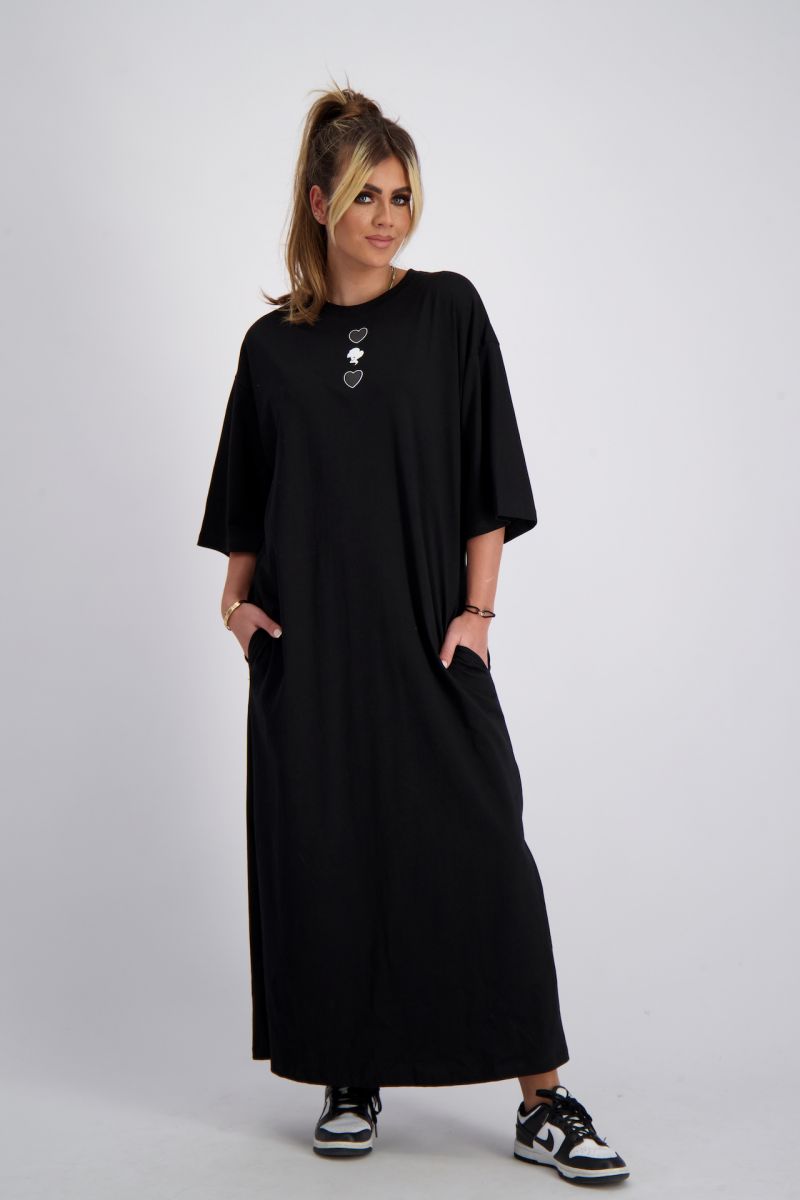 T-SHIRT LONG DRESS SELFLOVECLUB