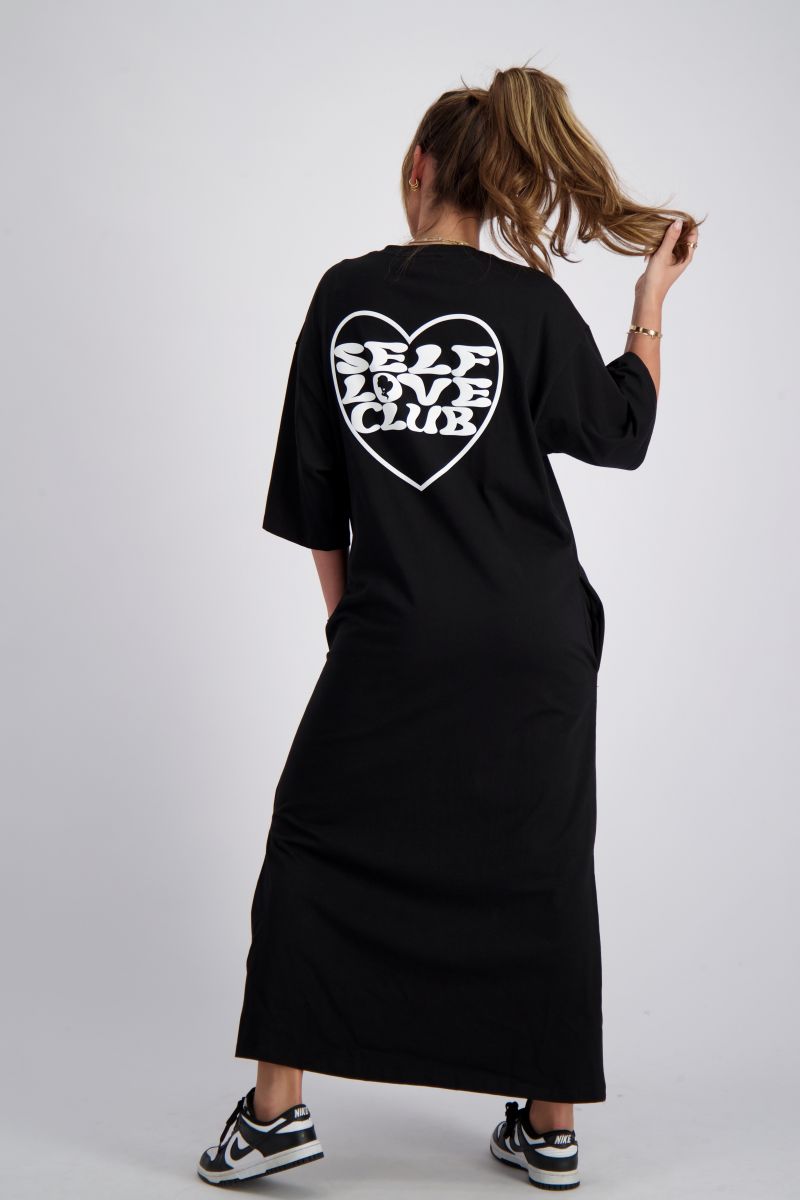 T-SHIRT LONG DRESS SELFLOVECLUB